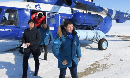 Губернатор Ямало-Ненецкого автономного округа побывал в сейсморазведочной партии № 22 на Ямале